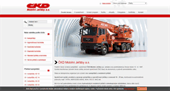 Desktop Screenshot of ckd-jeraby.cz